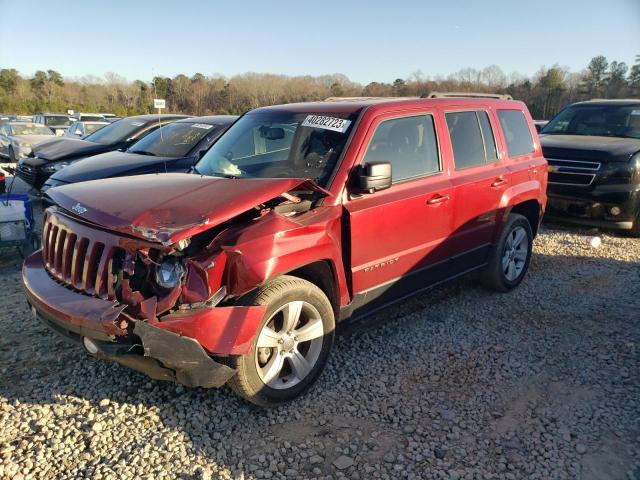 1C4NJPFB8HD184774 - 2017 JEEP PATRIOT LATITUDE MAROON photo 1