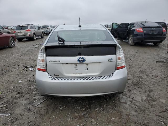 JTDKN3DU2A5090426 - 2010 TOYOTA PRIUS SILVER photo 6