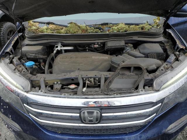 5FNYF6H67GB014180 - 2016 HONDA PILOT EXL BLUE photo 11