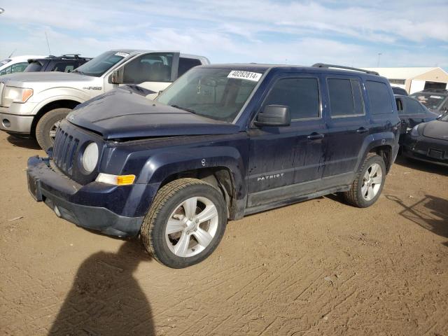 1C4NJRFB7ED670922 - 2014 JEEP PATRIOT LATITUDE BLUE photo 1