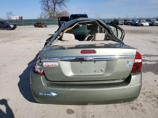 1G1ZT52844F200518 - 2004 CHEVROLET MALIBU LS GREEN photo 6