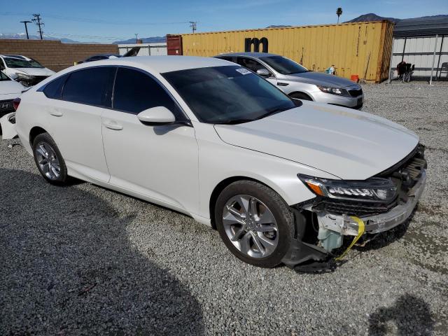 1HGCV1F12KA130655 - 2019 HONDA ACCORD LX WHITE photo 4