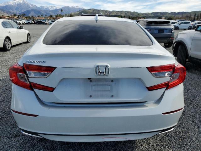 1HGCV1F12KA130655 - 2019 HONDA ACCORD LX WHITE photo 6