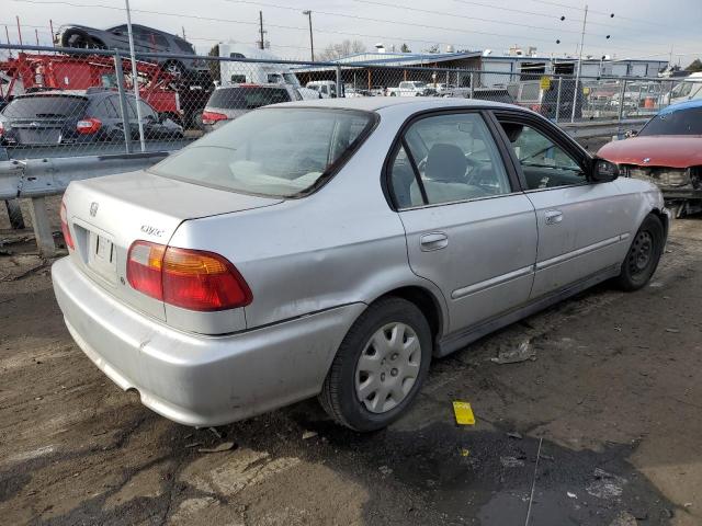 2HGEJ6614XH517623 - 1999 HONDA CIVIC BASE SILVER photo 3