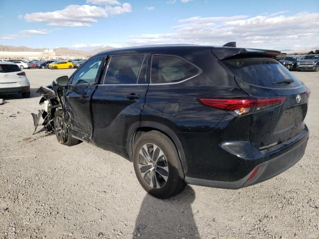 5TDGZRAH7LS501708 - 2020 TOYOTA HIGHLANDER XLE BLACK photo 2