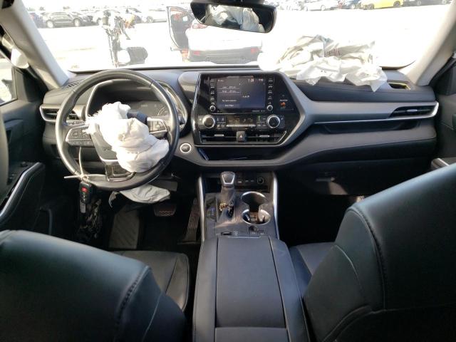 5TDGZRAH7LS501708 - 2020 TOYOTA HIGHLANDER XLE BLACK photo 8