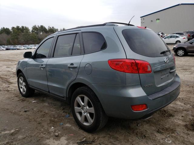 5NMSH13E57H094160 - 2007 HYUNDAI SANTA FE SE TEAL photo 2