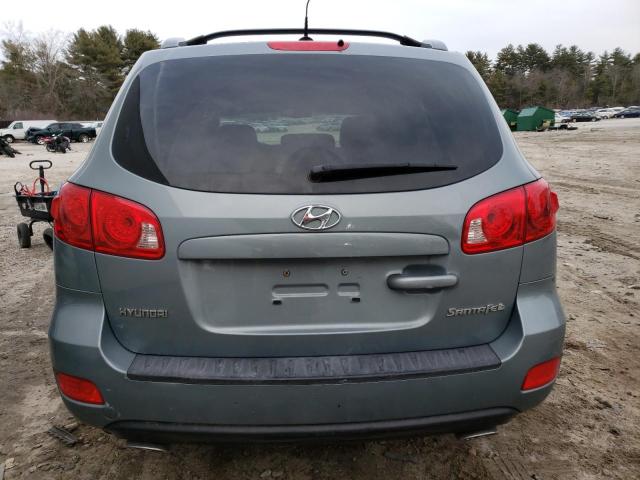 5NMSH13E57H094160 - 2007 HYUNDAI SANTA FE SE TEAL photo 6