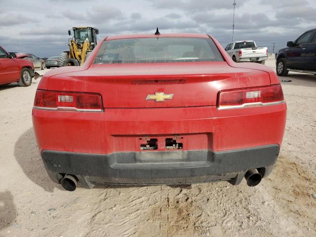 2G1FB1E34F9309054 - 2015 CHEVROLET CAMARO LS RED photo 6