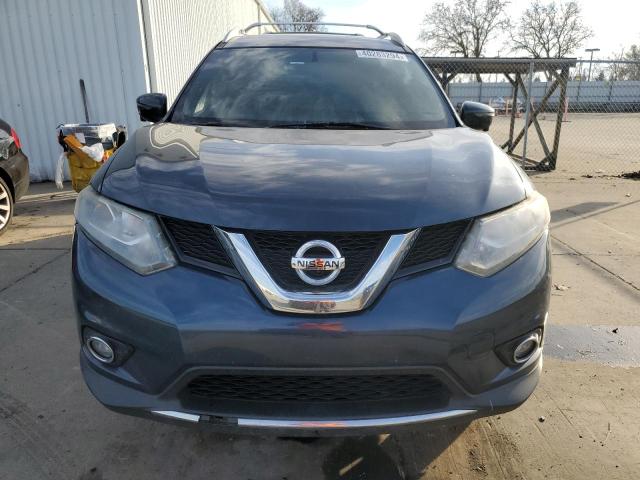 5N1AT2MV1GC798798 - 2016 NISSAN ROGUE S BLUE photo 5