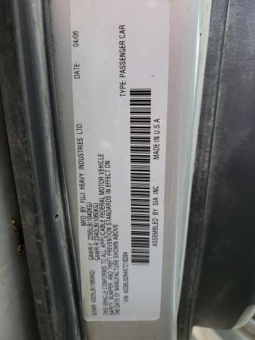 4S3BL626467218284 - 2006 SUBARU LEGACY 2.5I LIMITED GRAY photo 13