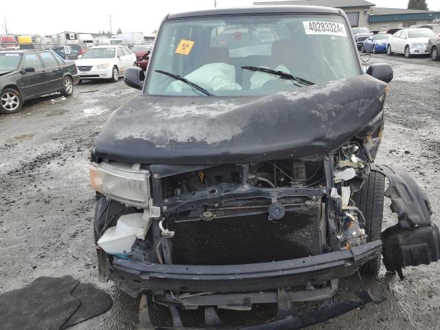 JTLKT324X64042795 - 2006 TOYOTA SCION XB BLACK photo 5