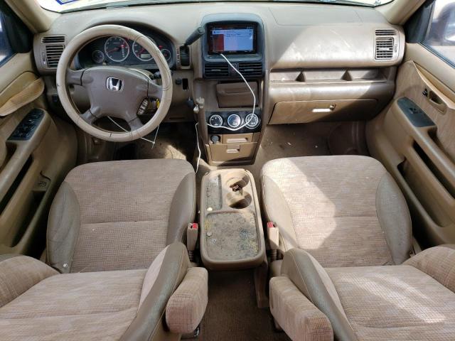 JHLRD68444C006624 - 2004 HONDA CR-V LX TAN photo 8