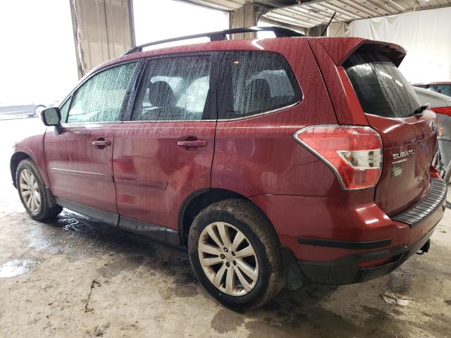 JF2SJAMC2EH421129 - 2014 SUBARU FORESTER 2.5I TOURING RED photo 2