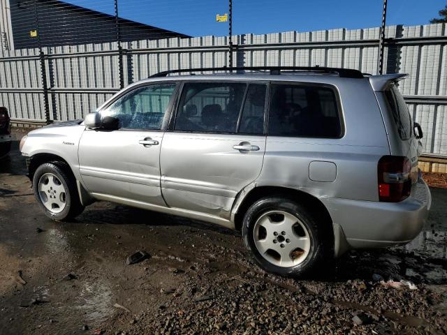 JTEEP21A160138140 - 2006 TOYOTA HIGHLANDER LIMITED SILVER photo 2