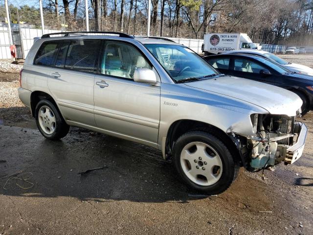 JTEEP21A160138140 - 2006 TOYOTA HIGHLANDER LIMITED SILVER photo 4