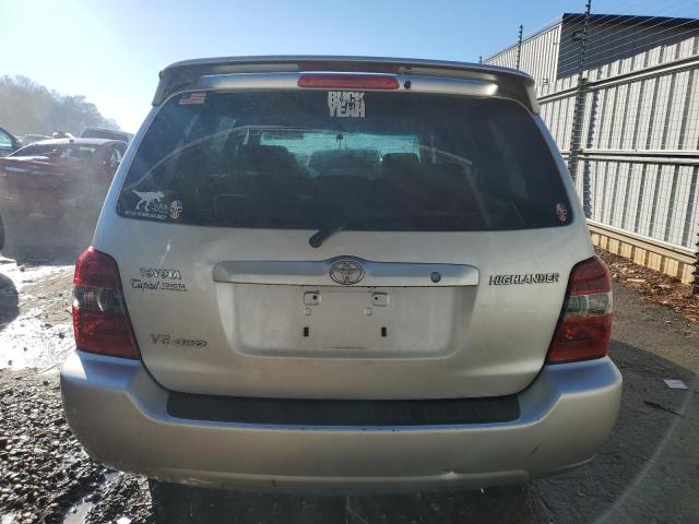 JTEEP21A160138140 - 2006 TOYOTA HIGHLANDER LIMITED SILVER photo 6