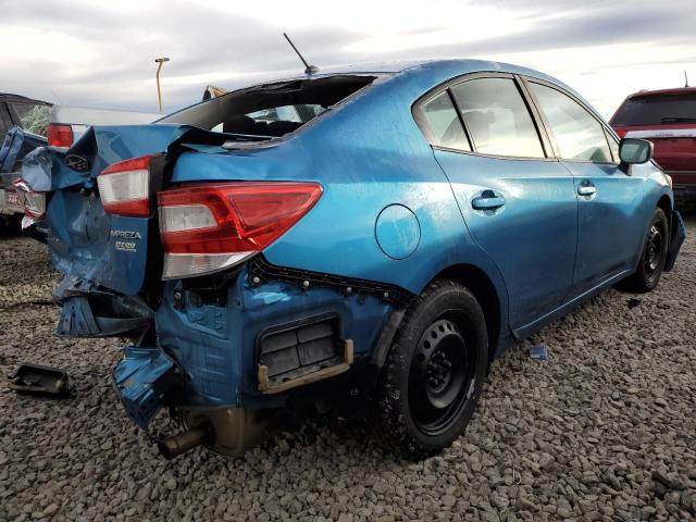 4S3GKAA62H1613602 - 2017 SUBARU IMPREZA BLUE photo 3