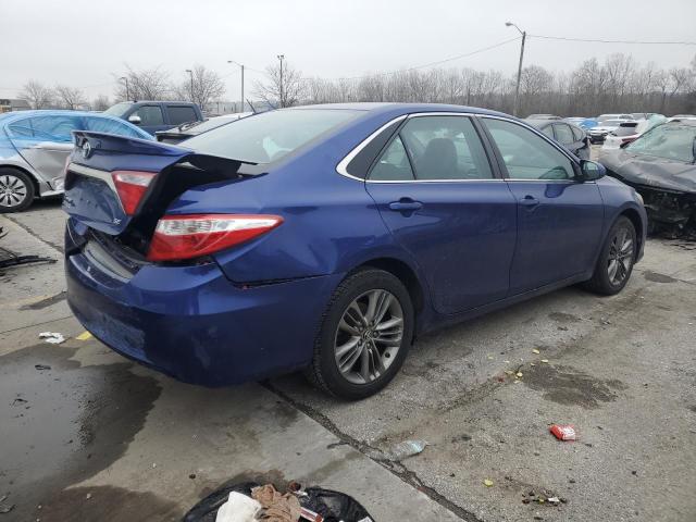 4T1BF1FK4GU540648 - 2016 TOYOTA CAMRY LE BLUE photo 3