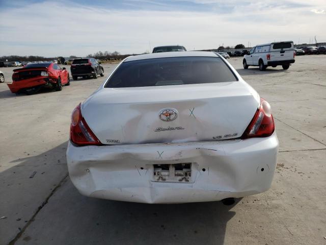 4T1CA38P36U076841 - 2006 TOYOTA CAMRY SOLA SE WHITE photo 6