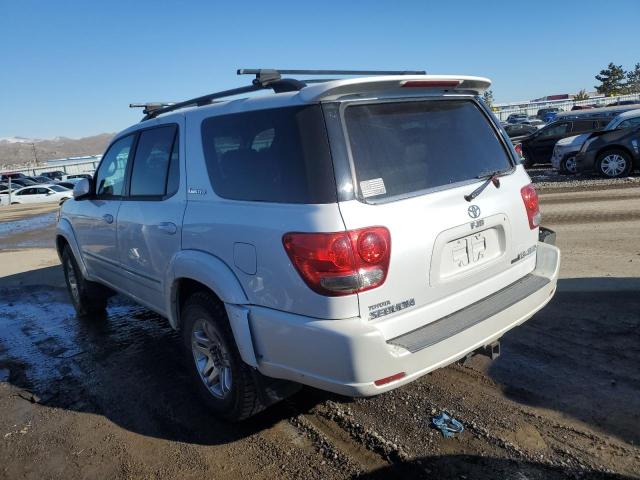 5TDBT48A15S245379 - 2005 TOYOTA SEQUOIA LIMITED WHITE photo 2