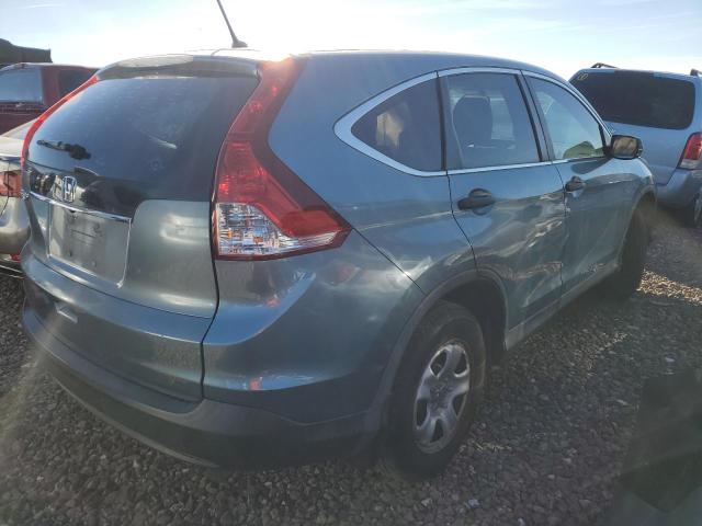 2HKRM3H32EH508525 - 2014 HONDA CR-V LX TURQUOISE photo 3