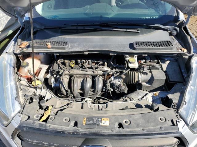 1FMCU0F71HUB91563 - 2017 FORD ESCAPE S SILVER photo 12