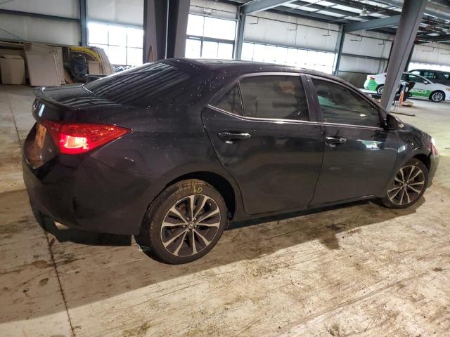 5YFBURHE2HP703036 - 2017 TOYOTA COROLLA L BLACK photo 3