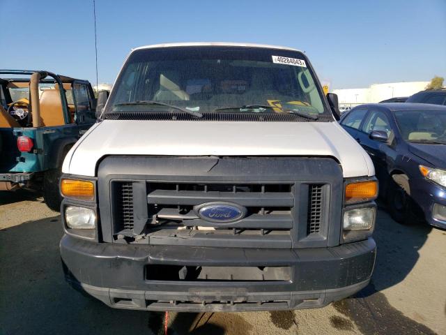 1FMNE1BW3CDA42556 - 2012 FORD ECONOLINE E150 WAGON WHITE photo 5