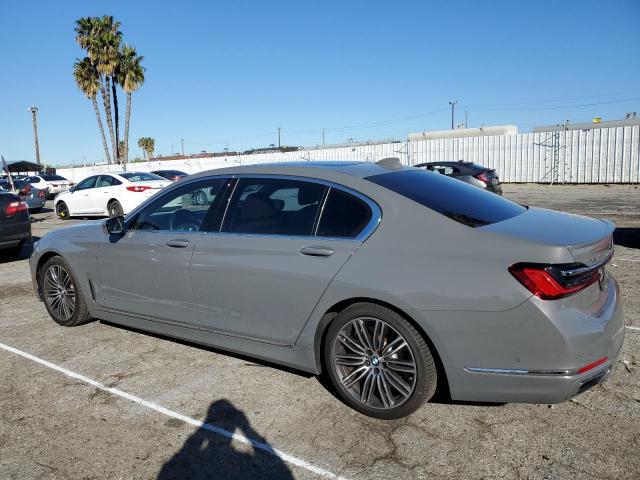 WBA7U2C06MCF84449 - 2021 BMW 750 XI GRAY photo 2