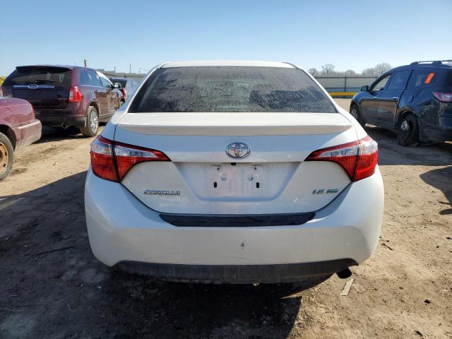 5YFBPRHE6EP028116 - 2014 TOYOTA COROLLA ECO WHITE photo 6