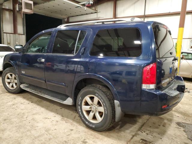 5N1AA08C29N607903 - 2009 NISSAN ARMADA SE BLUE photo 2