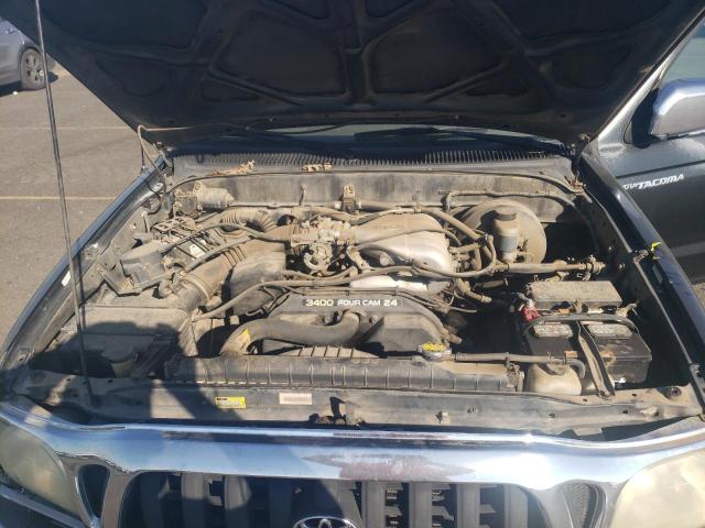 5TEGN92N82Z015054 - 2002 TOYOTA TACOMA DOUBLE CAB PRERUNNER CHARCOAL photo 11