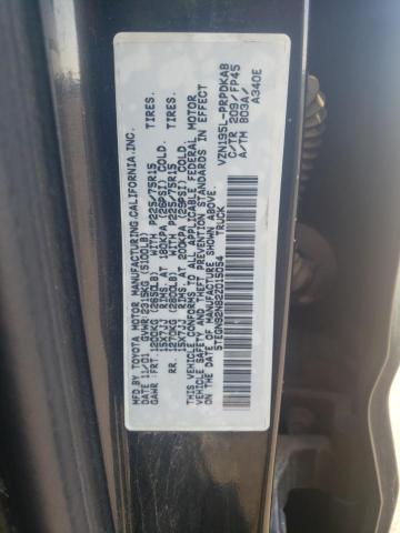 5TEGN92N82Z015054 - 2002 TOYOTA TACOMA DOUBLE CAB PRERUNNER CHARCOAL photo 12