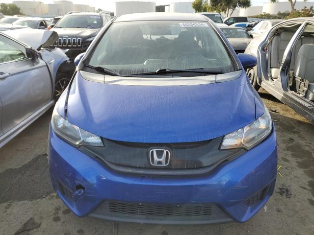 3HGGK5G56HM707086 - 2017 HONDA FIT LX BLUE photo 5