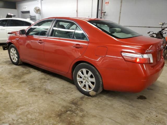 4T1BB46K07U010299 - 2007 TOYOTA CAMRY HYBRID RED photo 2