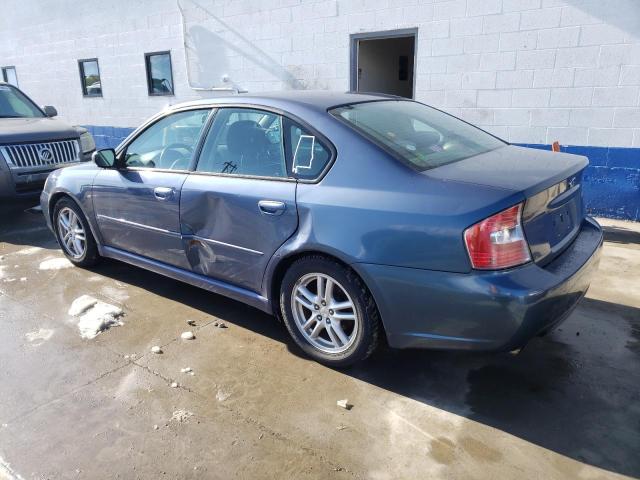 4S3BL616357224626 - 2005 SUBARU LEGACY 2.5I BLUE photo 2