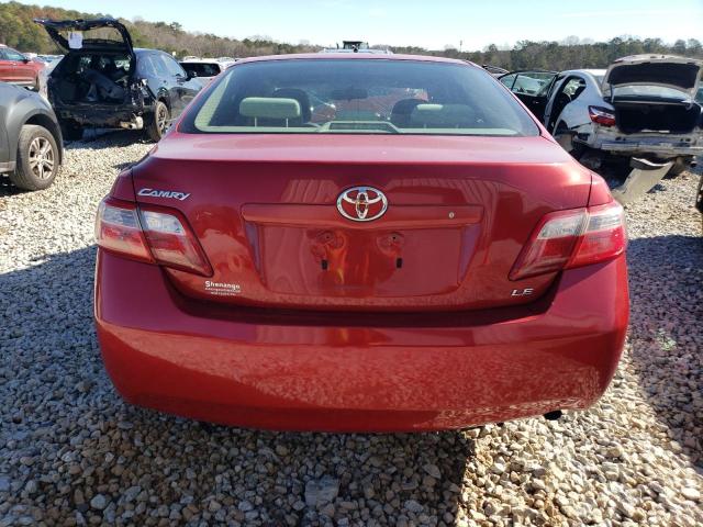 JTNBE46K173101837 - 2007 TOYOTA CAMRY CE BURGUNDY photo 6