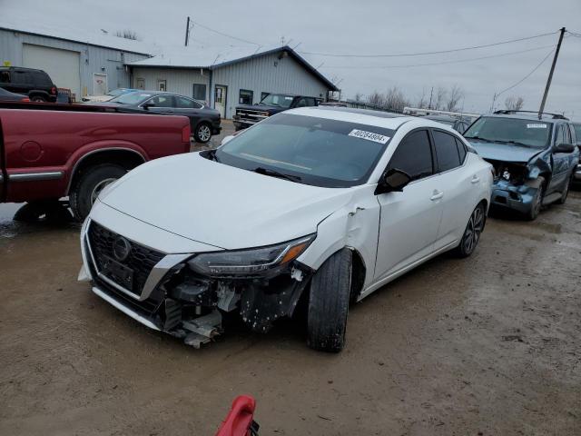 3N1AB8CV7LY209303 - 2020 NISSAN SENTRA SV WHITE photo 1