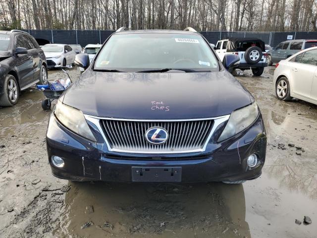 JTJBC1BA1A2017498 - 2010 LEXUS RX 450 BLUE photo 5