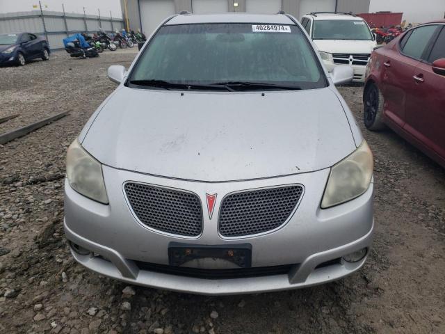 5Y2SL63895Z431217 - 2005 PONTIAC VIBE SILVER photo 5