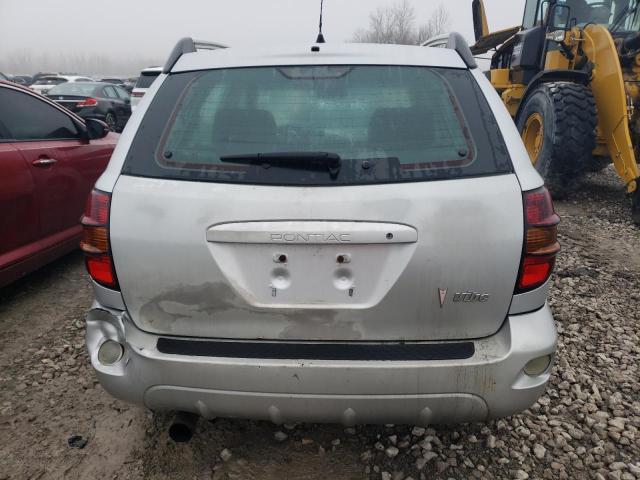 5Y2SL63895Z431217 - 2005 PONTIAC VIBE SILVER photo 6