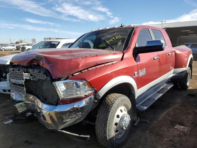 3C63RRML3EG176076 - 2014 RAM 3500 LARAMIE RED photo 1