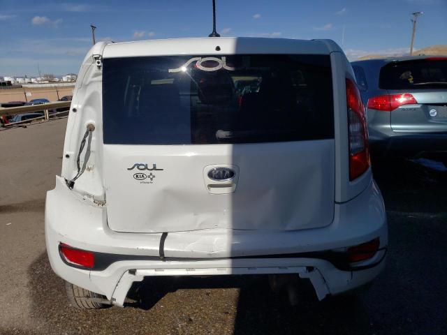 KNDJT2A65C7468490 - 2012 KIA SOUL + WHITE photo 6