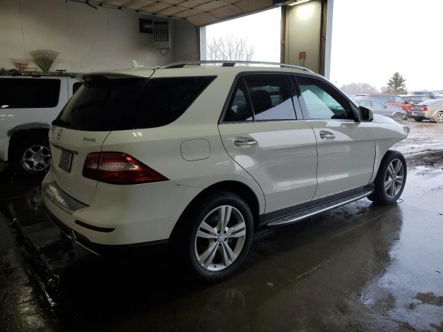 4JGDA5HB5FA476812 - 2015 MERCEDES-BENZ ML 350 4MATIC WHITE photo 3