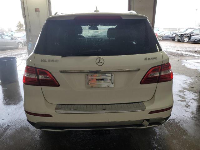 4JGDA5HB5FA476812 - 2015 MERCEDES-BENZ ML 350 4MATIC WHITE photo 6