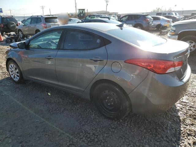 5NPDH4AE1DH212345 - 2013 HYUNDAI ELANTRA GLS SILVER photo 2