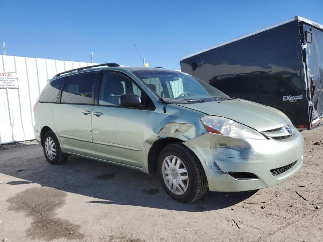 5TDZK23C28S189200 - 2008 TOYOTA SIENNA CE GREEN photo 4