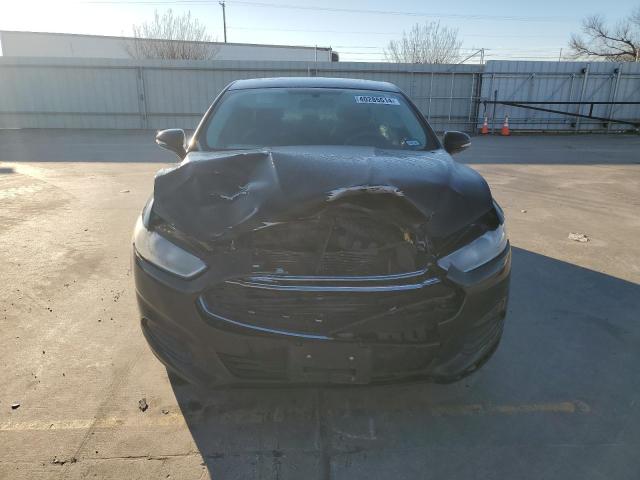 1FA6P0H7XF5107629 - 2015 FORD FUSION SE BLACK photo 5