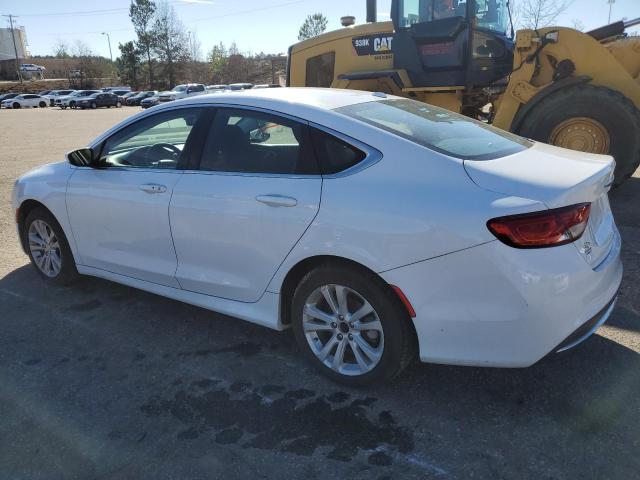 1C3CCCAB3FN636837 - 2015 CHRYSLER 200 LIMITED WHITE photo 2